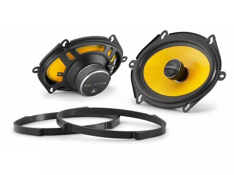 JL Audio C1-570x 5 x 7"/ 6 x 8" Coaxial Car Audio Speaker System 50w RMS