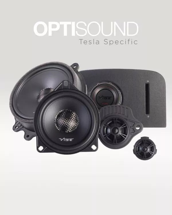 Vibe TESLA Direct Fit 8″ Plug & Play Midwoofer OPTISOUND OPTITESLA8W-V4