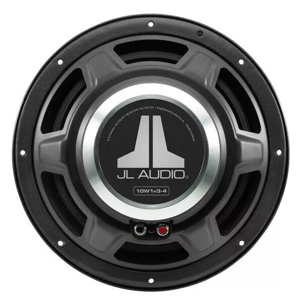 JL Audio 10W1v3-4 Car Audio 10" (250 mm) Subwoofer Driver 300 W RMS