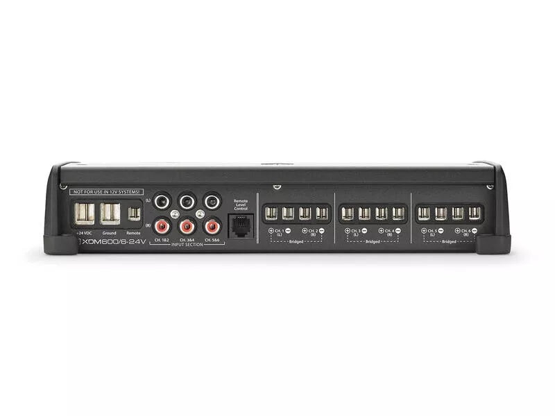 JL Audio XDM600/6-24V 6-Channel Class D Full-Range Car / Marine Amplifier- NEW!