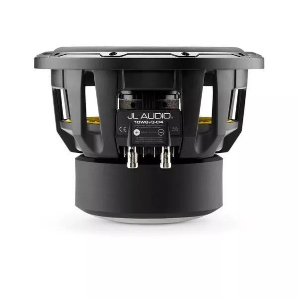 JL Audio 10W6v3-D4 Car Audio 10" (250 mm) Subwoofer Driver 600 W, 4 Ω