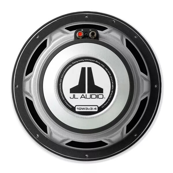 JL Audio 10W3v3-4 Car Audio 10" (250 mm) Subwoofer Driver 500 W RMS